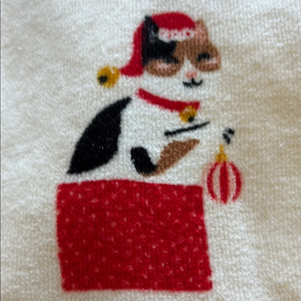 Wondershop Cat Festive and Plaid Green, White and Red Towel - 2 Hand Towels